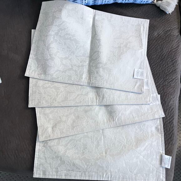 Spode Christmas Tree PLACEMATS 13" x 19" Fabric set of 4 Cloth - Picture 4 of 5